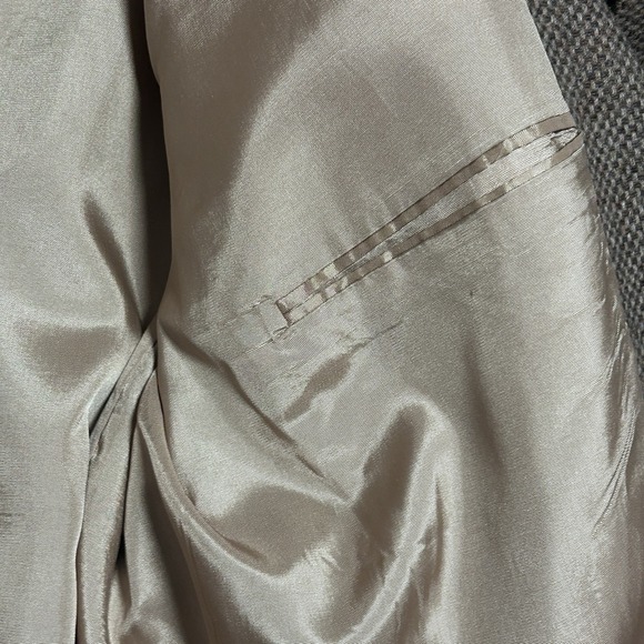 VTG 100%‎ Wool Men's Classic  Blazer WFF by Farah 46R Old Money Grandpacore 70's - Picture 15 of 15